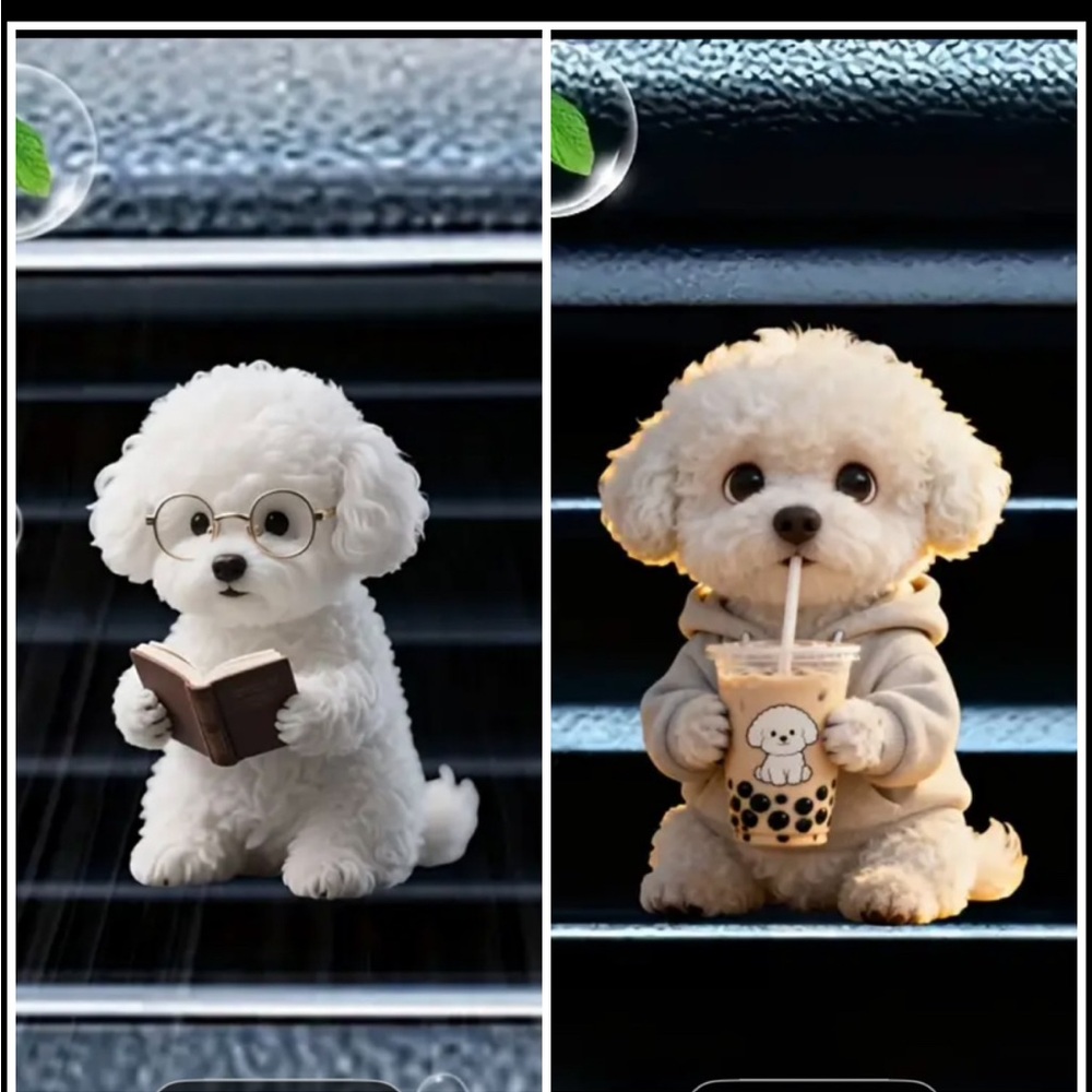 Car Dashboard Decoration with Sterile Pads for Custom Scent